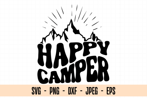 Download Happy Camper Svg, Happy Camper Png - Camper png Collection