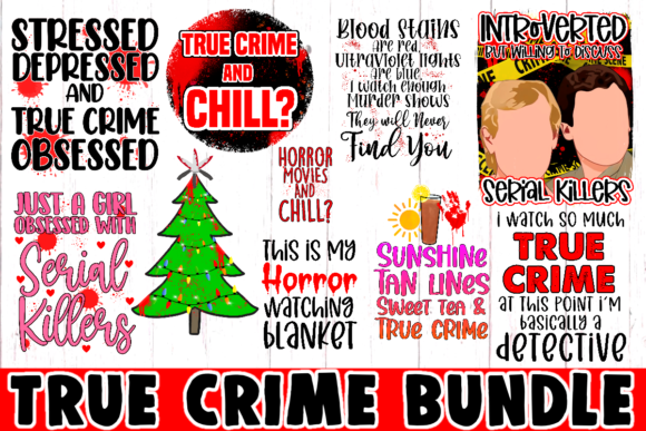 Download True Crime Bundle Horror Halloween Scary - True crime bundle Collection